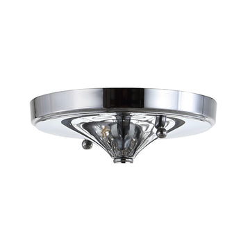 Toronto Metal/Crystal LED Flush Mount - JONATHAN Y